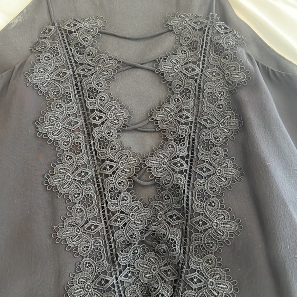 NWT BLACK CAMI TOP SIZE S - Picture 1 of 7